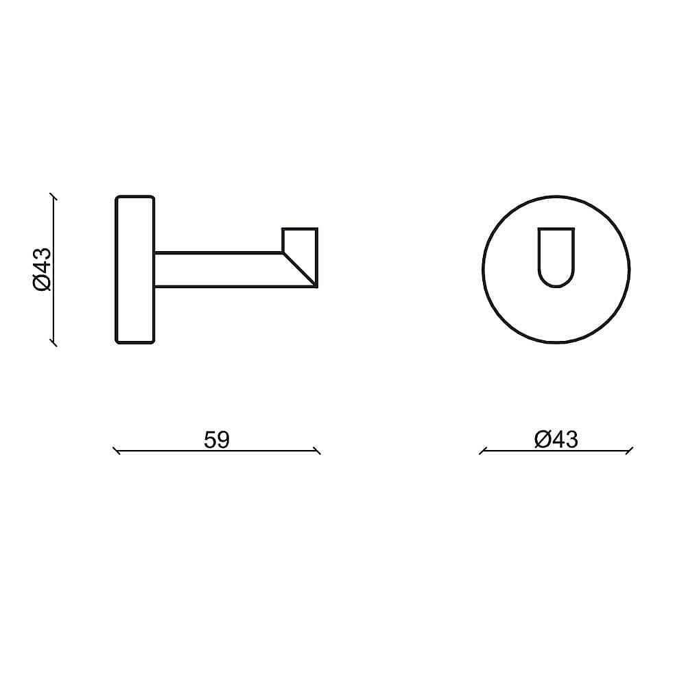 926545-3 Screw-In Hook: 1 Hooks, Steel, Zinc, 2 1/2 in Hook Ht, 1 in Hook  Base Wd, 20 PK