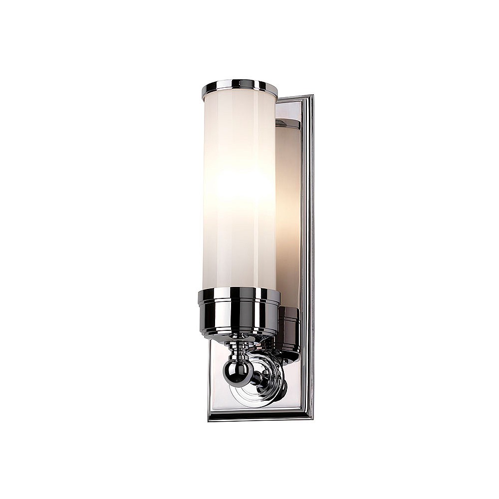 C.P. Hart Chelsea LED Wall Light IP44 Polished Chrome Bathroom