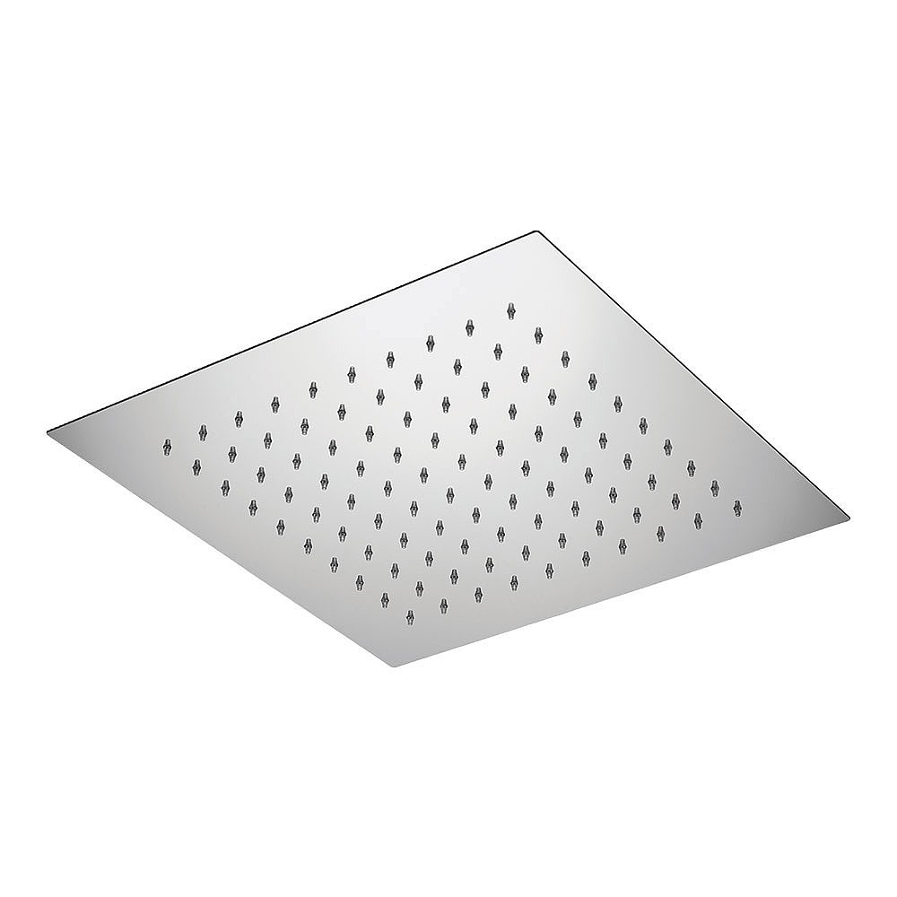 C.P. Hart Spillo Spa Square Ceiling Flush Rain Shower Head 340mm 