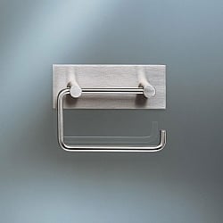 Vola T12 Toilet Roll Holder with Back Plate Toilet Roll Holders